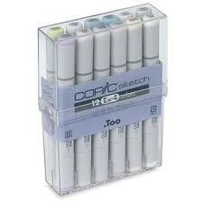 Copic - *#0538 SKETCH 12PC EX-4 SET